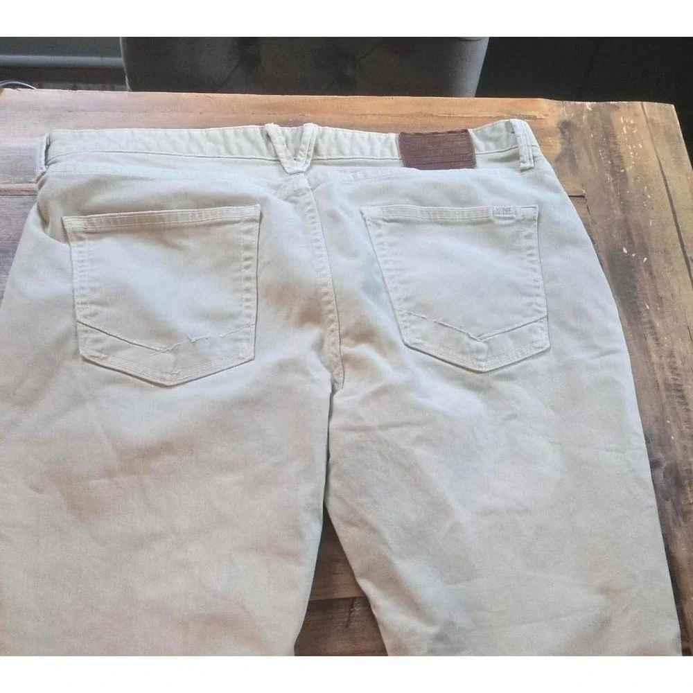 Vans Off The Wall Mens Chino Pants Tan Khaki Customade VN-0QFQ61K Size 36x32